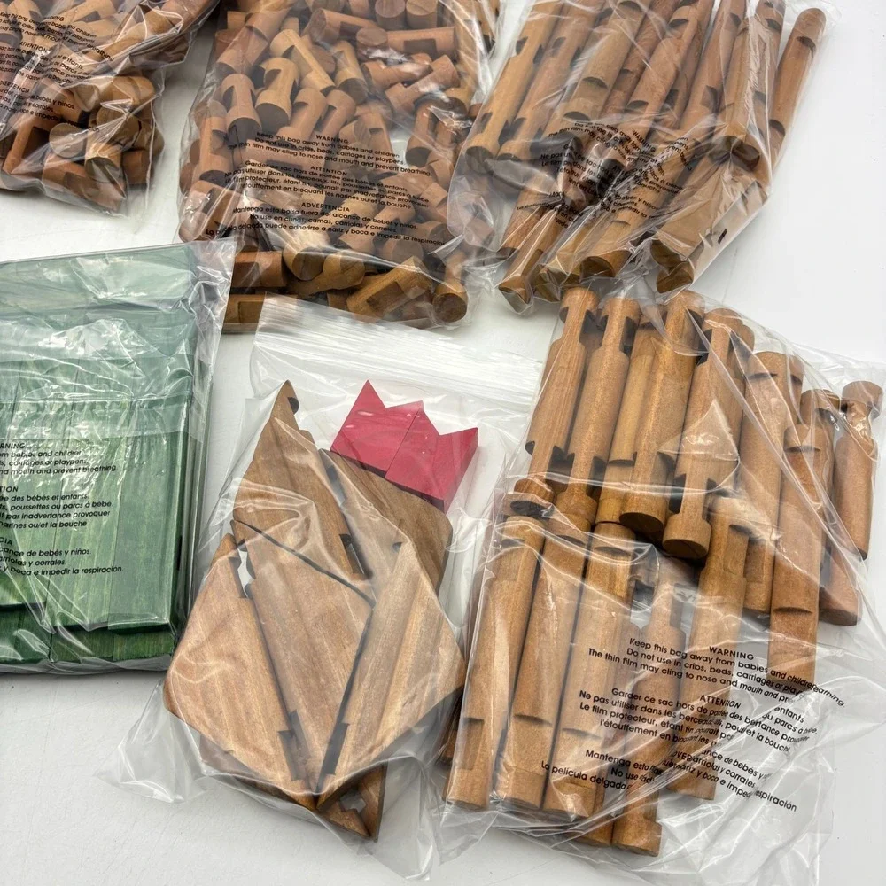 Tumble Tree Timbers Building Set 300 Pieces COMPLETE Maxim Enterprises 2021